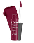 NYX PROFESSIONAL MAKEUP Soft Matte Lip Cream, Lightweight Liquid Lipstick - Copenhagen (Matte Rich Plum)