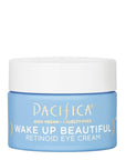 Pacifica Wake Up Beautiful Retinoid Eye Cream – Anti-Aging Under Eye Cream for Fine Lines & Wrinkles, Infused w/ Retinoid, Melatonin & Mushrooms for Puffiness, Dark Circles & Eye Bags Daily Treatment