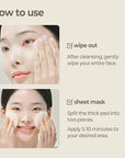 SKINFOOD Rice Brightening Toner Pad, Korean Skincare Face Toner Pads with 48 Hours Fermented Rice Water for Glow Glass Skin, Hydrating, 100% Cotton Pad, Vegan, 8.81 oz(60 Pads)