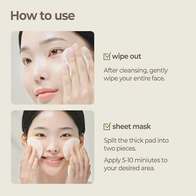 SKINFOOD Rice Brightening Toner Pad, Korean Skincare Face Toner Pads with 48 Hours Fermented Rice Water for Glow Glass Skin, Hydrating, 100% Cotton Pad, Vegan, 8.81 oz(60 Pads)