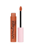 NYX PROFESSIONAL MAKEUP Lip Lingerie XXL Matte Liquid Lipstick - Gettin Caliente (Bright Red Orange)