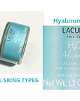 Lacura Face Care H2O Advance Aqua Gel With Hyaluronic Acid - Intensive Hydration Up To 24 Hours - Soft Skin - Glycerin - Provitamin B5.