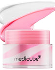 medicube PDRN lip sleeping mask glow balm | Salmon PDRN, Collagen, Shea Butter for Softer Lips, Long-lasting Moisture, Overnight and daily lip care, Korean Skincare 0.35 oz.
