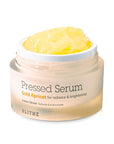 BLITHE Pressed Serum Gold Apricot – Niacinamide Face Moisturizer for Glass Skin Glow, Korean Skincare 1.68 Fl Oz