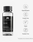 The One Hotel Scent Diffuser Oil 120ml - Aromatherapy Fragrance Inspired by 5-Star Hotels - Notes of Cardamom, Leather, Lemon, Cinnamon & Sandalwood - Inspired by Luxury Hotel The One Diffuser Scent