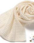 Exfoliating Washcloth [Made in Japan] Shower Back Scrubber, Natural Loofah