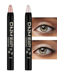 Kaely 2Pcs Cream Eyeshadow Sticks Set for Eyes Waterproof,Champagne Shimmer & Pearl Shimmer Matte Eye shadow Stick Pencil Pen Bulk sombras en crema para ojos 17+18