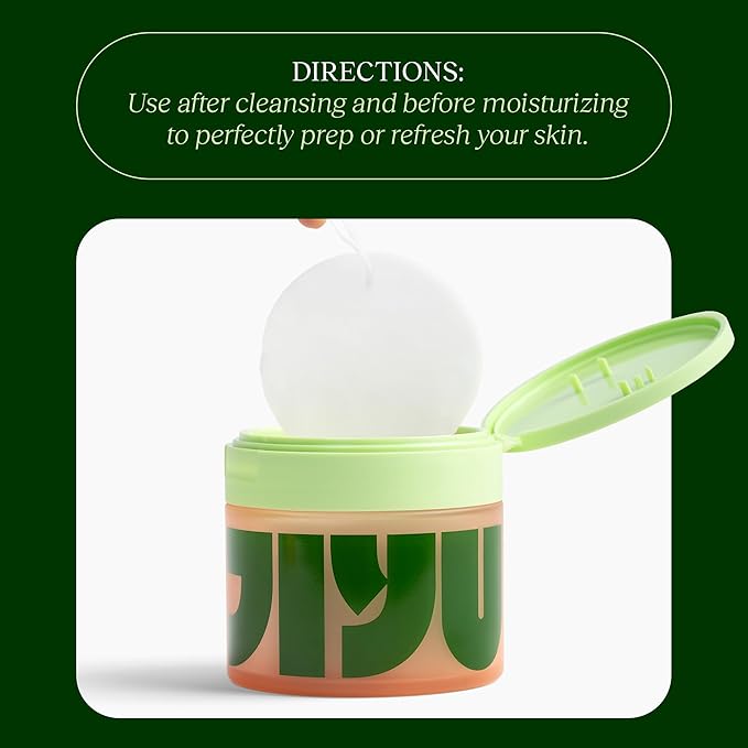 Korean Skincare Anti-Aging, Dark Spot & Wrinkle Minimizing Toner Pads - Hydrating with Snail Mucin, Centella Asiatica, Niacinamide, Peptides - for Acne Marks & Hyperpigmentation - 100 Count