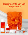 [PKY] Pyunkang Yul Radiance Skincare Gift Set for Flawless and Radiant Skin with Deep Hydration, Vitamin C and Pearl Extract, Korean skincare(3-item set)
