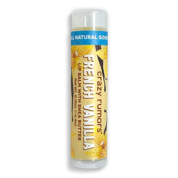 Crazy Rumors French Vanilla Lip Balm. Plant-Based,