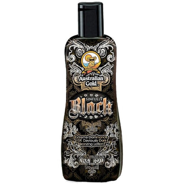 Australian Gold Sinfully Black 15x Deep Dark Bronzing Tanning Lotion, 8.5 Ounce