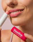 Vaseline Lip Therapy Rosy Lips 8-Pack – Moisturizing Lip Balm, Tinted, 0.16 Oz Ea