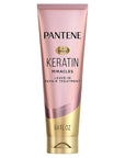 Pantene Keratin Leave-In Conditioner with Argan Oil, Protein Treatment for Dry, Damaged & Color-Treated Hair, Repairs Split Ends & Protects from Damage, Formaldehyde-Free, 8.4 Fl Oz