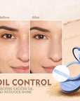 Oil Control Matte Perfection Face Pressed Powder, Matte Natural Beige) 0.35Oz