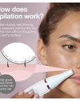 Braun Face Epilator Facespa Pro 911, Facial Hair Removal for Women, Hair Removal Device, 3-in-1 Epilating, Cleansing Brush and Skin Toning with 3 extras