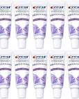 Crest 3D White Brilliance Toothpaste, Vibrant Peppermint, Travel Size 0.85 oz (24g) - Pack of 10