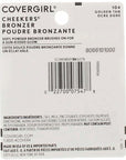 Cover Girl cheekers Bronzer olden Tan .12 oz 104 G