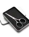 LIVINGO Premium Manicure Rounded Tip Scissors Multi-purpose Stainless Steel Cuticle Pedicure Beauty Grooming Kit for Nail, Eyebrow, Eyelash, Dry Skin, Nose Hair 3.5 inch