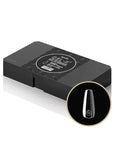 Apres Gel-X® Natural Coffin Medium Tip Box | 500pc Gel-X Tips, 11 Sizes 00-9, Premium Quality