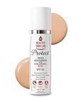 Healthy Skin Lab Protect Tinted Moisturizer & Mineral Sunscreen SPF 50, Anti-Aging, Lightweight Makeup With Broad Spectrum UV Protection + Hyaluronic Acid, Dermatologist-Tested, All Skin Types, 1.8 oz
