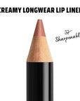 NYX PROFESSIONAL MAKEUP Slim Lip Pencil, Long-Lasting Creamy Lip Liner - Peakaboo Neutral
