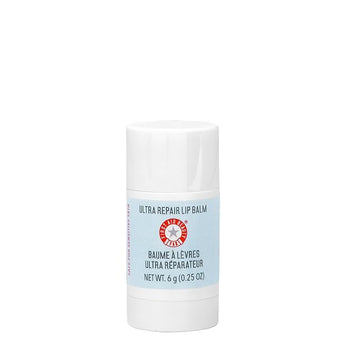 First Aid Beauty - Ultra Repair Lip Balm, Instant Hydration and Moisture for Soft, Supple & Plump Lips, Concentrated Formula of Botanical Oils, Butters & Waxes, Cruelty Free, 0.25 oz