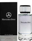 Mercedes-Benz Cologne for Men - 4 Fl Oz - Eau De Toilette Perfume Spray for Man - Woody & Musky Scent - Luxury Long Lasting Fragrance with Notes Of Violet leaves, Cascalone & Vetiver