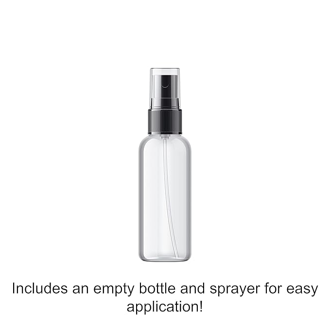 Dr Joe Lab Rice Water Growth Mix - Nourishing Toner with Rose Hydrosol Aloe Vera Face & Scalp Essence Rice Extract Pro Vitamin B5 Oily Skin Alcohol-Free Spray Spritz (32 oz & Empty Sprayer)
