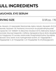 [SKIN&LAB] Bakuchiol Eye Serum with Caffeine, Roll-on Korean Under Eye Serum, Anti-Aging Wrinkle Care for Fine Lines, vegan, cruelty-free (0.5 Fl Oz)