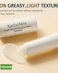 Karl&Hans Super Moisturizing Lip Balm - Unscented with Coconut & Avocado Oil for Lip Repair and Care, Soothes and Hydrates Dry Lips with Natural and Nourishing Formula - 1 Count