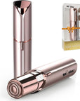 gurelax Facial Hair Remover for Women, Painless Hair Removal Device(with 2 x Replacement Heads) -Best Touch Face Shaver for Mother/Wife/Girlfriend, Electric Razors for Upper Lip, Chin