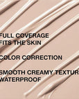 Kaely under Eye Concealer Full Coverage,Waterproof Concealer for