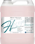 Rose Hydrosol Spray Cleansing Non GMO Facial Toner for Face Body Locs Rose Water Hydrating Face Mist, for Hydration Pure & Natural Hydrosol for All Skin Types - COCOJOJO - Bulk 128 OZ - 1 Gallon