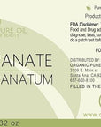 Pomegranate Seed Oil - 8 oz - Pure, Unrefined, Non GMO, Cold Pressed, Sweet Carrier Oil for Hair, Skin Nails Body Face DIY Soaps & More - Hydrate Nourish Replenish Moisturize - Packaging May Vary
