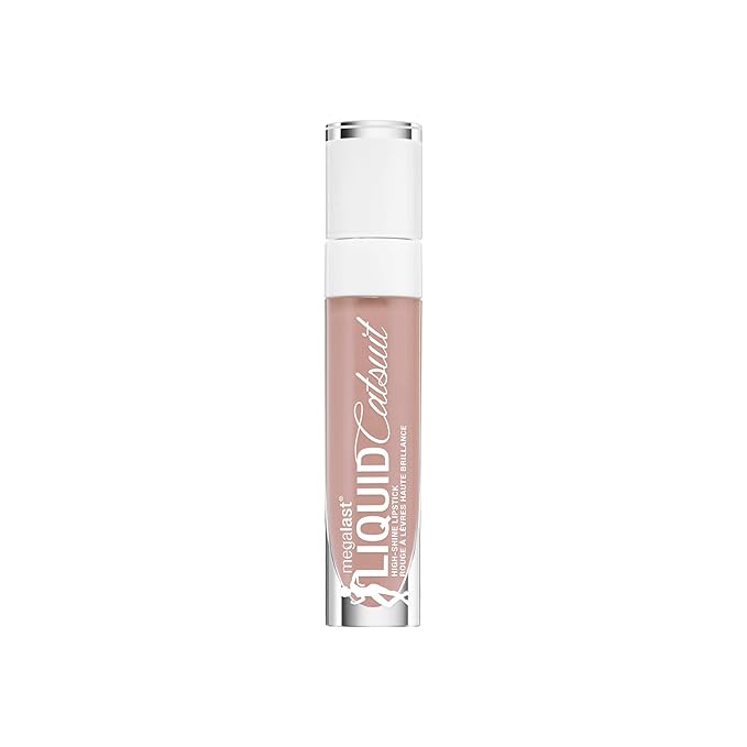 wet n wild MegaLast Liquid Catsuit High-Shine Lipstick Tan Caught You Bare-Naked