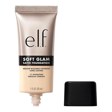 e.l.f. Soft Glam Foundation, Medium Coverage, Long-Lasting & Fair Neutral