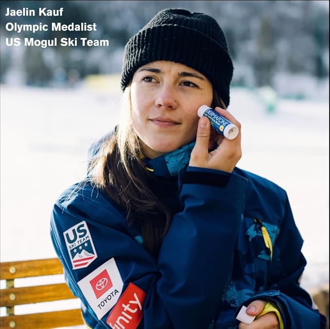 Dermatone Lips and Face Stick Stocking Stuffer | Advanced Skin Protection | SPF30, Moisturizing | Sooth & Replenish | Big Spot Stick 0.5oz