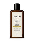 Cremo Body Wash Men, Notes of Italian Bergamot, Neroli Blossom, and Fresh Vetiver, Rich-Lathering Italian Bergamot, 16 Fl Oz