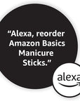 Amazon basics manicure sticks, medium