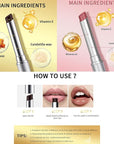 2PCS Honey Lipstick Tinted Lip Balm,Black and Pink Lipstick,Hydrating Natural Glossy Sheer Black Lip Balm,Moisturizing Makeup Lip Care for Repairing Dry Lips