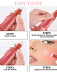 Cream Blush Wand, Milk Liquid Blush Contour Wand Ravishing,Nude Pink