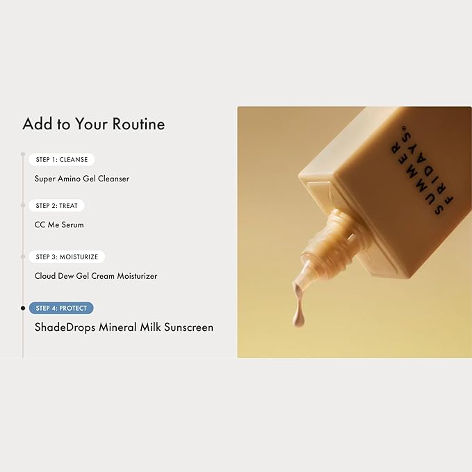 Summer Fridays ShadeDrops Broad Spectrum SPF 30 & Jet Lag Mask Gift Set - Multitasking Moisturizer & Face Mask & Antioxidant-Enriched Mineral Sunscreen (2 Count)