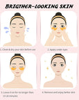 Eye Masks (36 Pairs) - Caffeine, Retinol, 24K Gold for Puffiness, Dark Circle, Wrinkles, Fine Lines - Firming Eye Gel Pads, Great for Holiday Gifts and Personal Use
