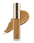 Jouer Essential High Coverage Liquid Concealer - Brightening Concealer - Color Corrector for Under Eye Dark Circles, Spot Coverage, and Eye Primer - Soft Matte Finish, CafeauLait