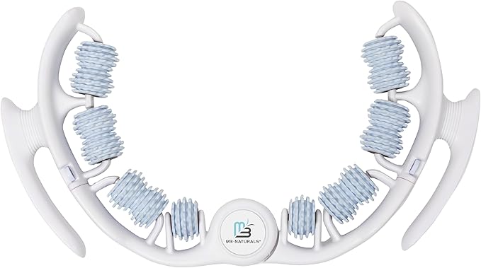 Anti Cellulite Roller & Lymphatic Drainage Massager | Fascia Blaster for Contoured & Smoother Skin | Tool for Sore Arms, Legs, Stomach & Buttocks by M3 Naturals