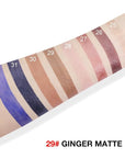 evpct Ginger Matte Cream Eye Shadow Brightener Sticks Set for Eyes, Ginger Matte Pencil Eye shadow Applicator Stick Pen Palette Makeup Waterproof sombras en crema para ojos 29#
