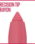 Maybelline Super Stay Ink Crayon Matte Longwear Lipstick Makeup, 145 Break The Ceiling, 0.04 oz