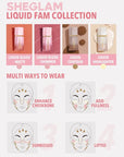 SHEGLAM Color Bloom Liquid Blush Makeup for Cheeks Float On