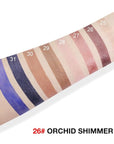 evpct Orchid Shimmer Cream Eye Shadow Brightener Sticks Set for Eyes, Orchid Shimmery Matte Pencil Eye shadow Applicator Stick Pen Palette Makeup Waterproof sombras en crema para ojos 26#