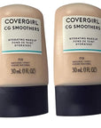 Pack of 2 CoverGirl CG Smoothers Hydrating Makeup, Ivory 715